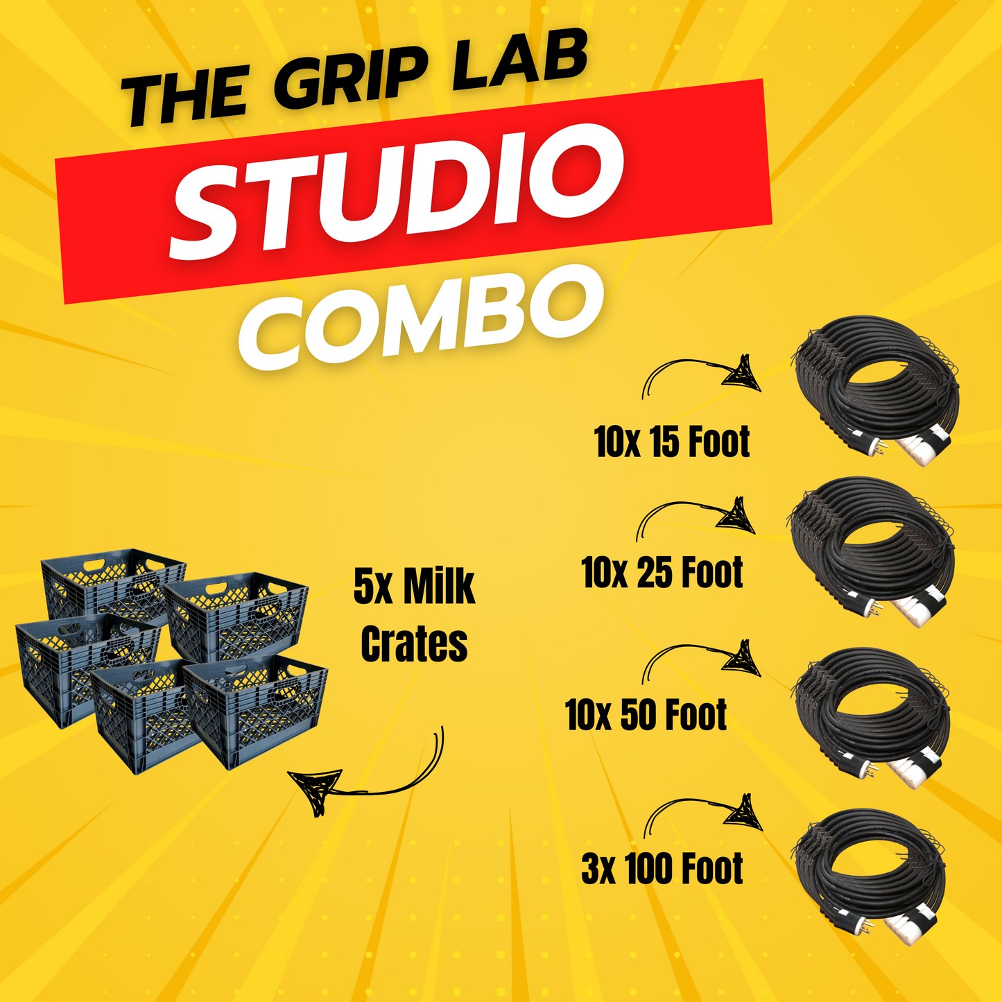 Grip Lab Stinger Pack: Studio Combo
