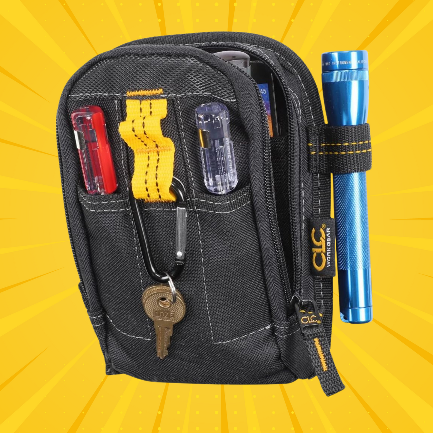 Custom Leathercraft "Carry-All" Mini Pouch