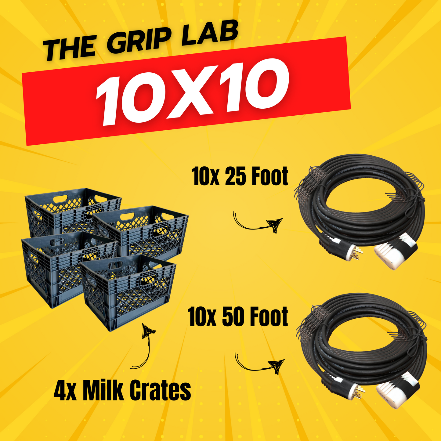 Grip Lab Stinger Pack: 10X10